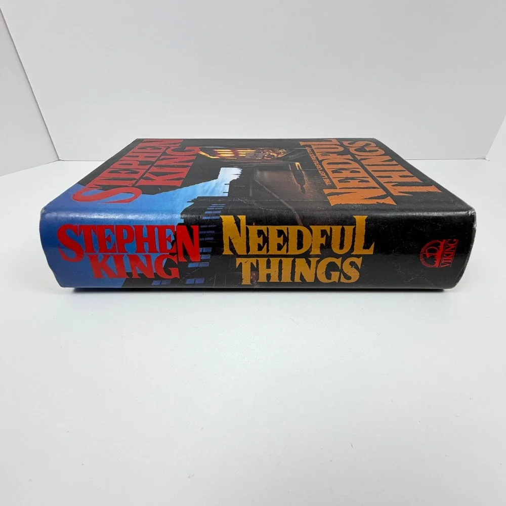 Stephen King Needful Things Hardcover 1991 First Edition 1st Printing Horror